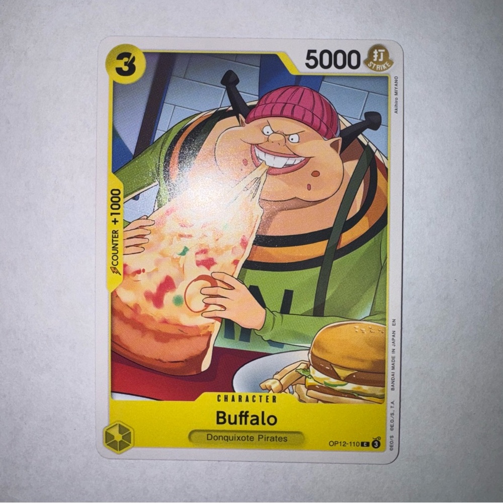Buffalo OP12-110 C Legacy of the Master One Piece Card Game NM/M